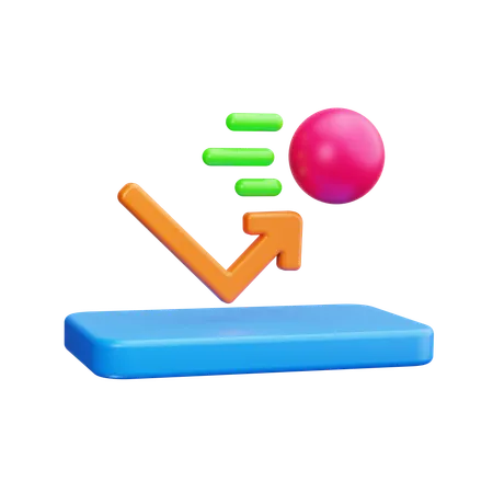 Balkendiagramm  3D Icon