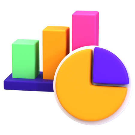 Balkendiagramm  3D Icon