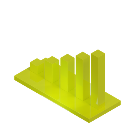 Balkendiagramm  3D Icon