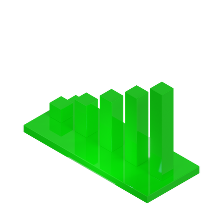 Balkendiagramm  3D Icon