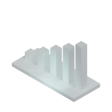 Balkendiagramm  3D Icon