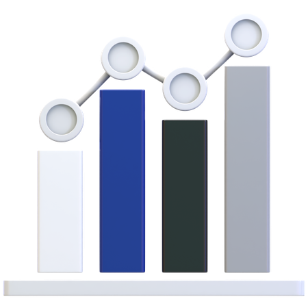 Balkendiagramm  3D Icon