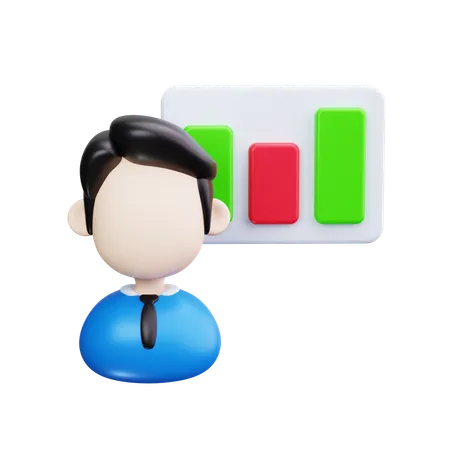 Balkendiagramm  3D Icon