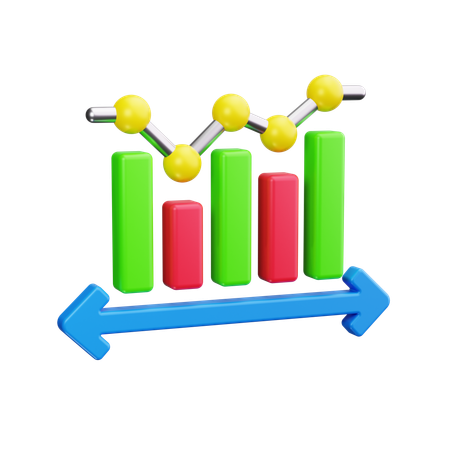 Balkendiagramm  3D Icon