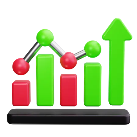 Balkendiagramm  3D Icon