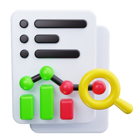 Balkendiagramm  3D Icon