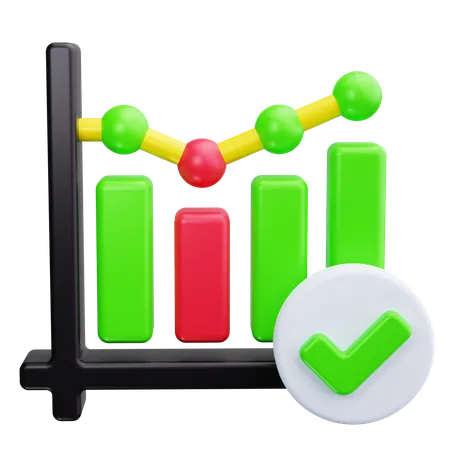 Balkendiagramm  3D Icon