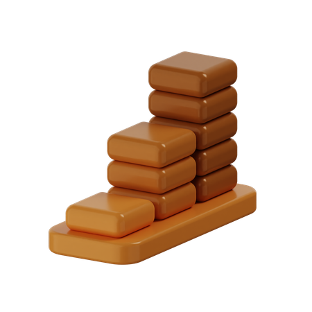 Balkendiagramm  3D Icon