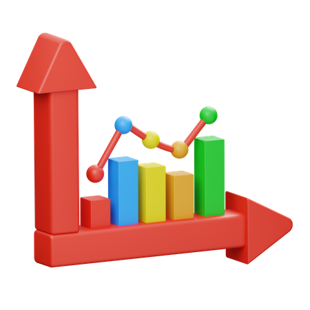 Balkendiagramm  3D Icon