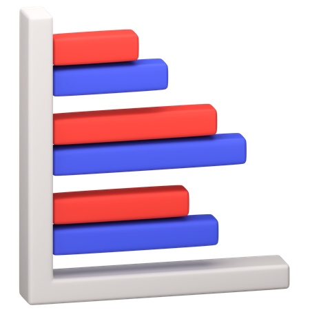 Balkendiagramm  3D Icon