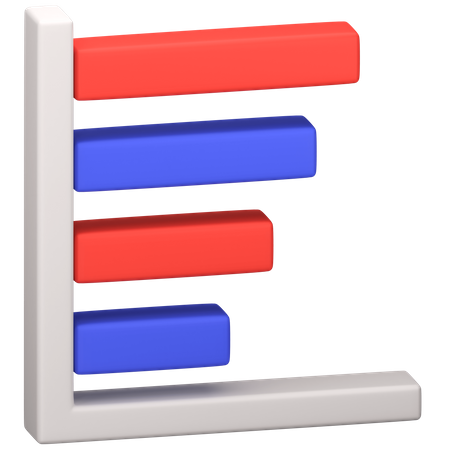 Balkendiagramm  3D Icon