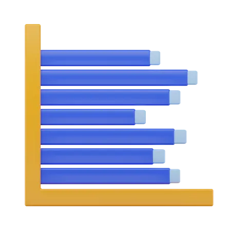 Balkendiagramm  3D Icon