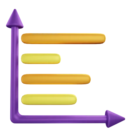 Balkendiagramm  3D Icon