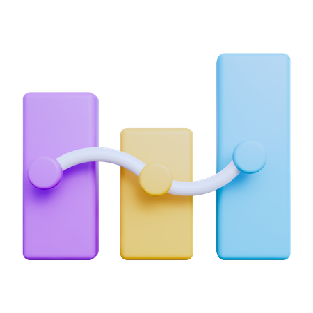 Balkendiagramm  3D Icon