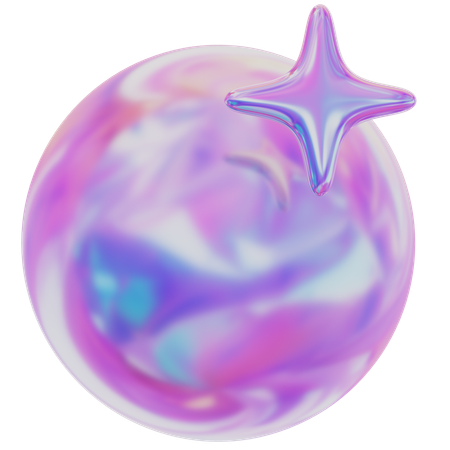 Ball Abstract Ball  3D Icon
