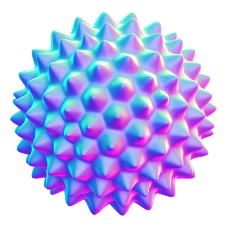 Ball Abstract Shape  3D Icon