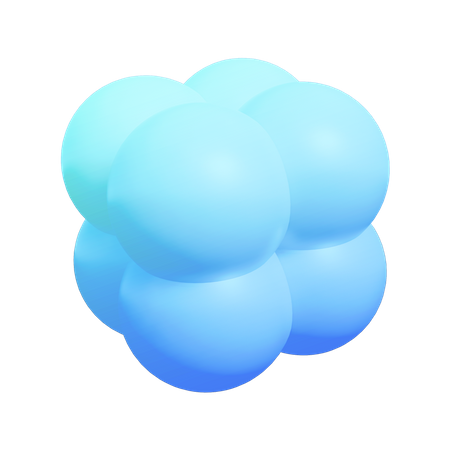 Ball Abstract Shape  3D Icon