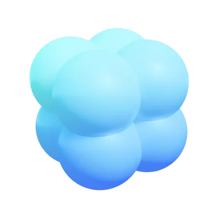 Ball Abstract Shape  3D Icon