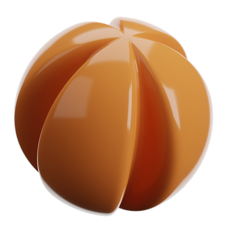 Ball Abstract Shape  3D Icon