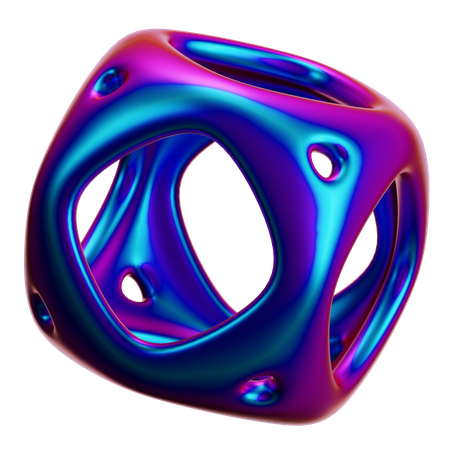 Ball Abstract Shape  3D Icon