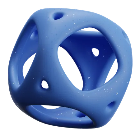 Ball Abstract Shape  3D Icon