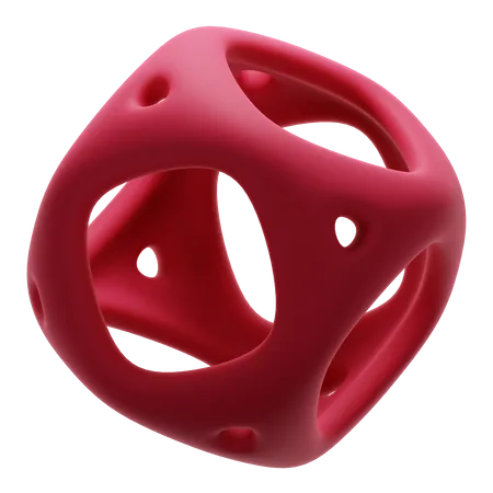 Ball Abstract Shape  3D Icon