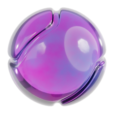 Ball Abstract Shape  3D Icon