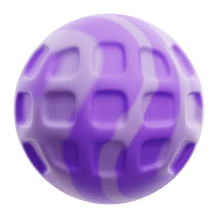 Ball Abstract Shape  3D Icon