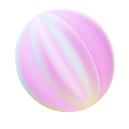 Ball Abstract Shape  3D Icon