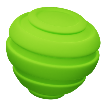 Ball Abstract Shape  3D Icon