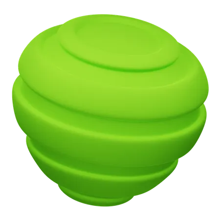 Ball Abstract Shape  3D Icon