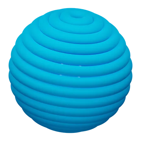 Ball Abstract Shape  3D Icon