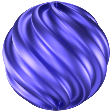 Ball Abstract Shape  3D Icon