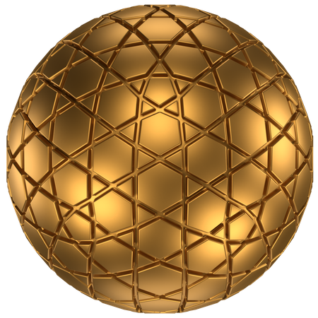 Ball Abstract Shape  3D Icon