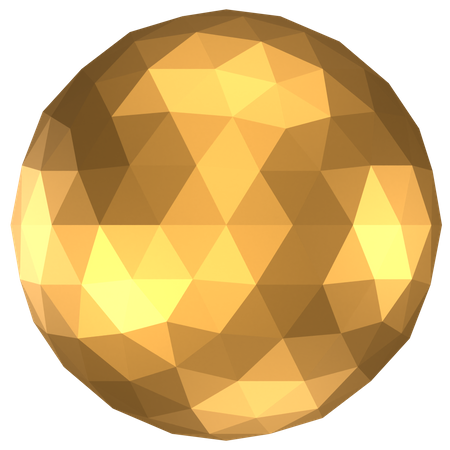 Ball Abstract Shape  3D Icon