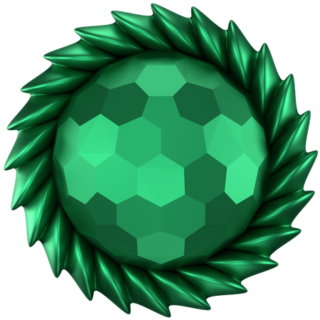 Ball Abstract Shape  3D Icon