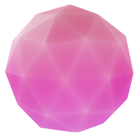 Ball Abstract Shape  3D Icon