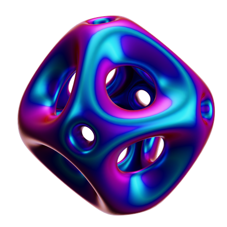 Ball Abstract Shape  3D Icon