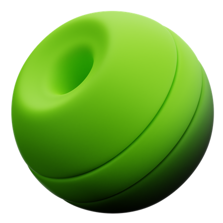 Ball Abstract Shape  3D Icon