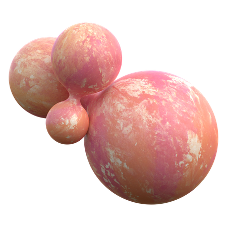Ball Abstract Shape  3D Icon
