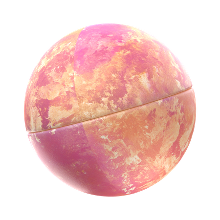Ball Abstract Shape  3D Icon
