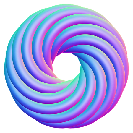 Ball Abstract Shape  3D Icon