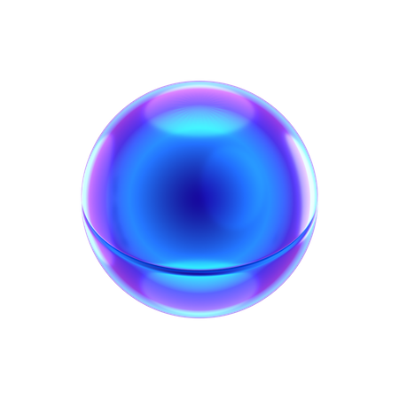 Ball Abstract Shape  3D Icon
