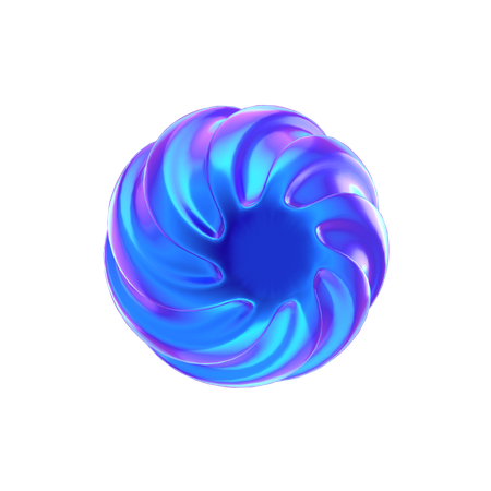 Ball Abstract Shape  3D Icon