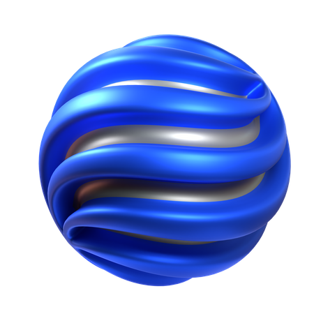Ball Abstract Shape  3D Icon
