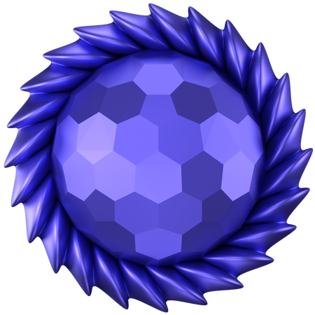 Ball Abstract Shape  3D Icon