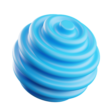 Ball Abstract Shape  3D Icon
