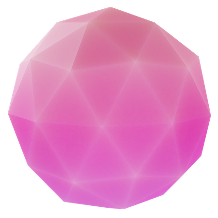 Ball Abstract Shape  3D Icon