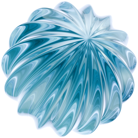 Ball Abstract Shape  3D Icon