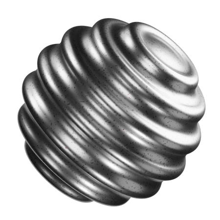 Ball Abstract Shape  3D Icon